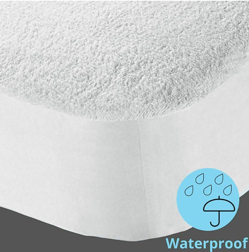 Husa impermeabila pentru protectie saltea patut 60/120 cm - Fortir , Bumbac 100 % 4 Husa impermeabila pentru protectie saltea patut 60/120 cm - Fortir , Bumbac 100 % - imagine 4