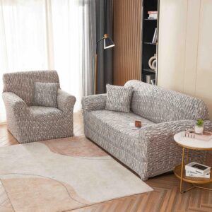 Set Husa Elastica pentru Canapea 3 Locuri + Fata de Perna