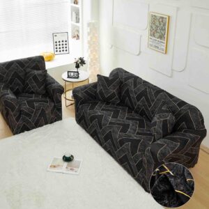 Set Husa Elastica pentru Canapea 3 Locuri + Fata de Perna