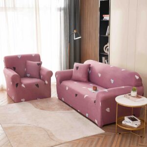 Set Husa Elastica pentru Canapea 3 Locuri + Fata de Perna