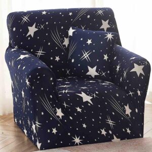 Set Husa Elastica pentru Fotoliu + Fata de Perna, Marime Universala