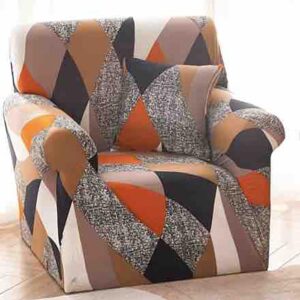 Set Husa Elastica pentru Fotoliu + Fata de Perna, Marime Universala