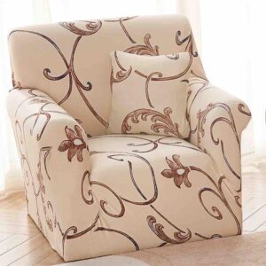 Set Husa Elastica pentru Fotoliu + Fata de Perna, Marime Universala