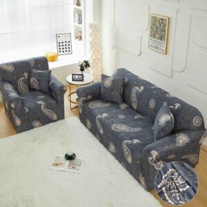 Set Husa Elastica pentru Canapea 3 Locuri + Fata de Perna