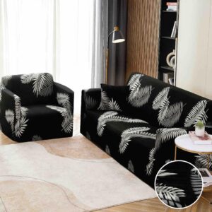 Lenjerii pentru pat 10 Set Husa Elastica pentru Canapea 3 Locuri + Fata de Perna