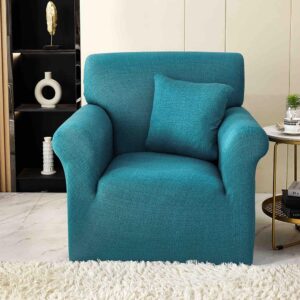 Set Husa Elastica pentru Fotoliu + Fata de Perna, Marime Universala