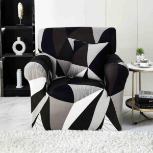 Set Husa Elastica pentru Fotoliu + Fata de Perna, Marime Universala