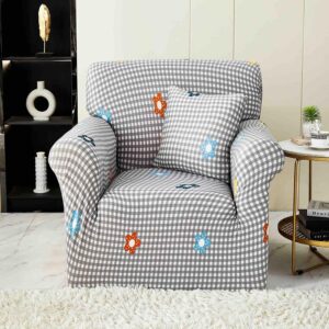 Set Husa Elastica pentru Fotoliu + Fata de Perna, Marime Universala