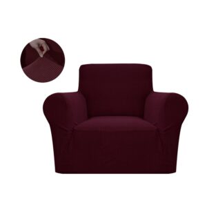 Set  2 Huse Fotolii Lycra - Bordo