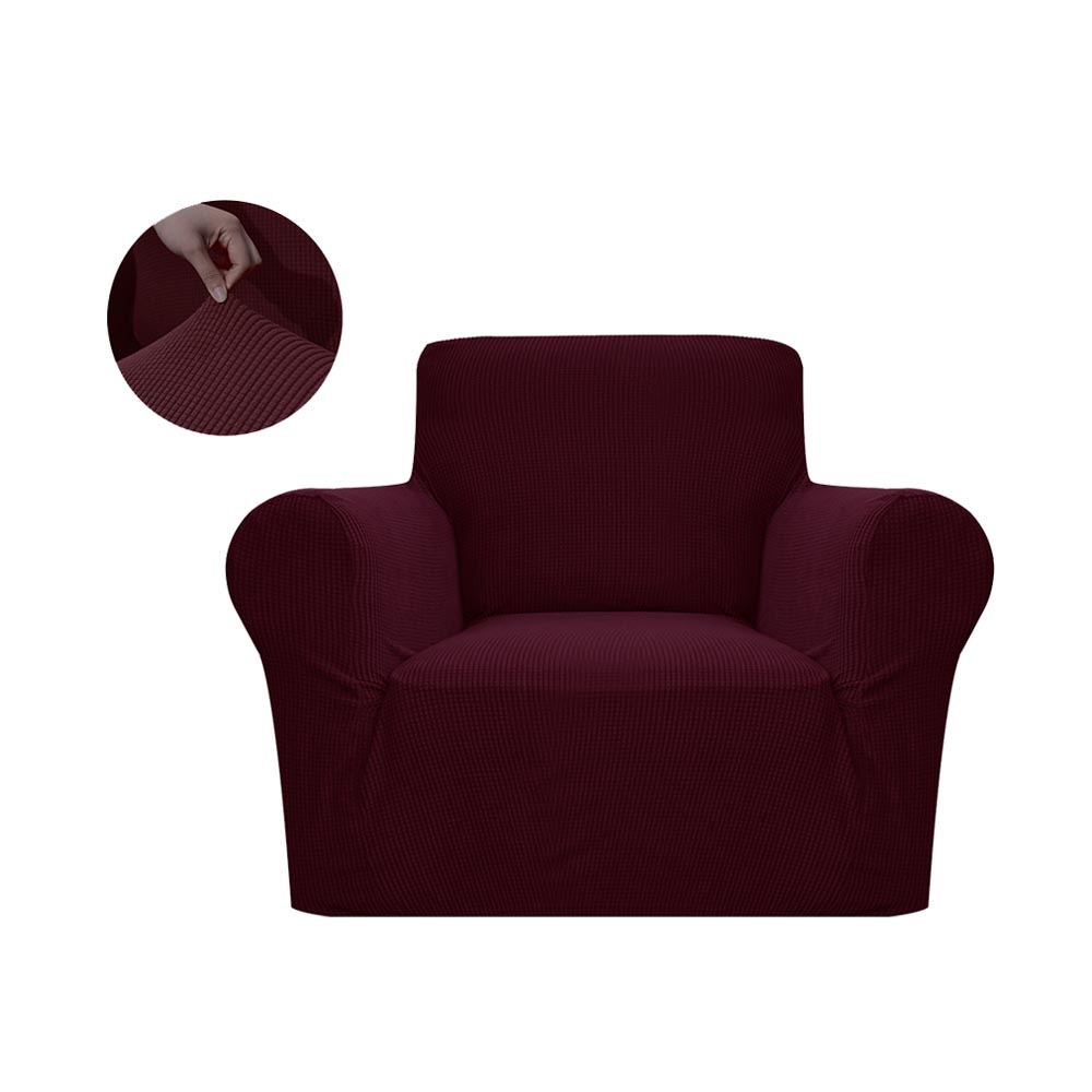 Set 2 Huse Fotolii Lycra - Bordo 1 Set 2 Huse Fotolii Lycra - Bordo