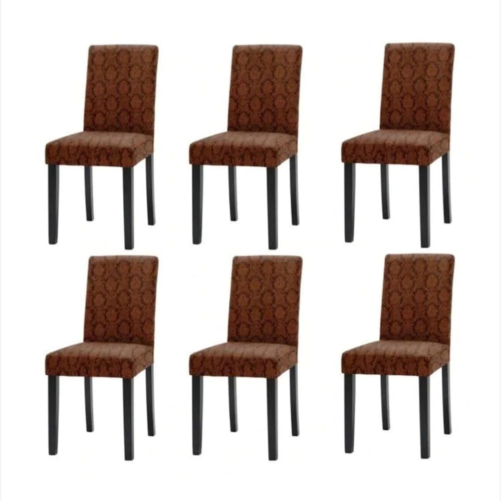 Set 6 huse elastice pentru scaune, model Jacquard Maro 1 Set 6 huse elastice pentru scaune, model Jacquard Maro