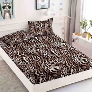 Husa Pat Dublu cu elastic cu 2 fete de perna, tesaturaTip Finet JOJHP76