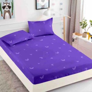 Husa Pat Dublu cu elastic cu 2 fete de perna, tesaturaTip Finet JOJHP85