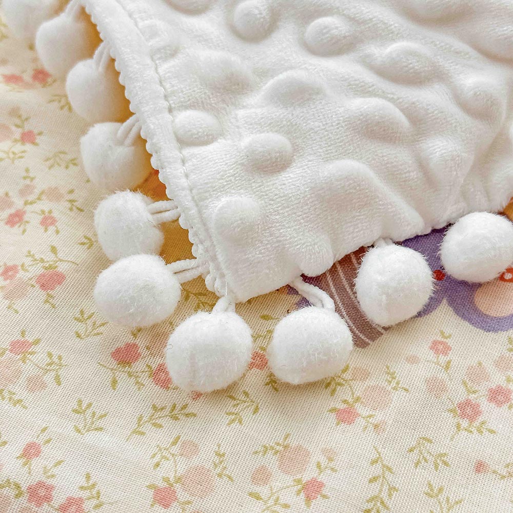 Păturică copii din bumbac 100% și Minky 3D, 100 x 150 cm – Bej deschis, model cu Elefănței 3 Păturică copii din bumbac 100% și Minky 3D, 100 x 150 cm – Bej deschis, model cu Elefănței - imagine 3