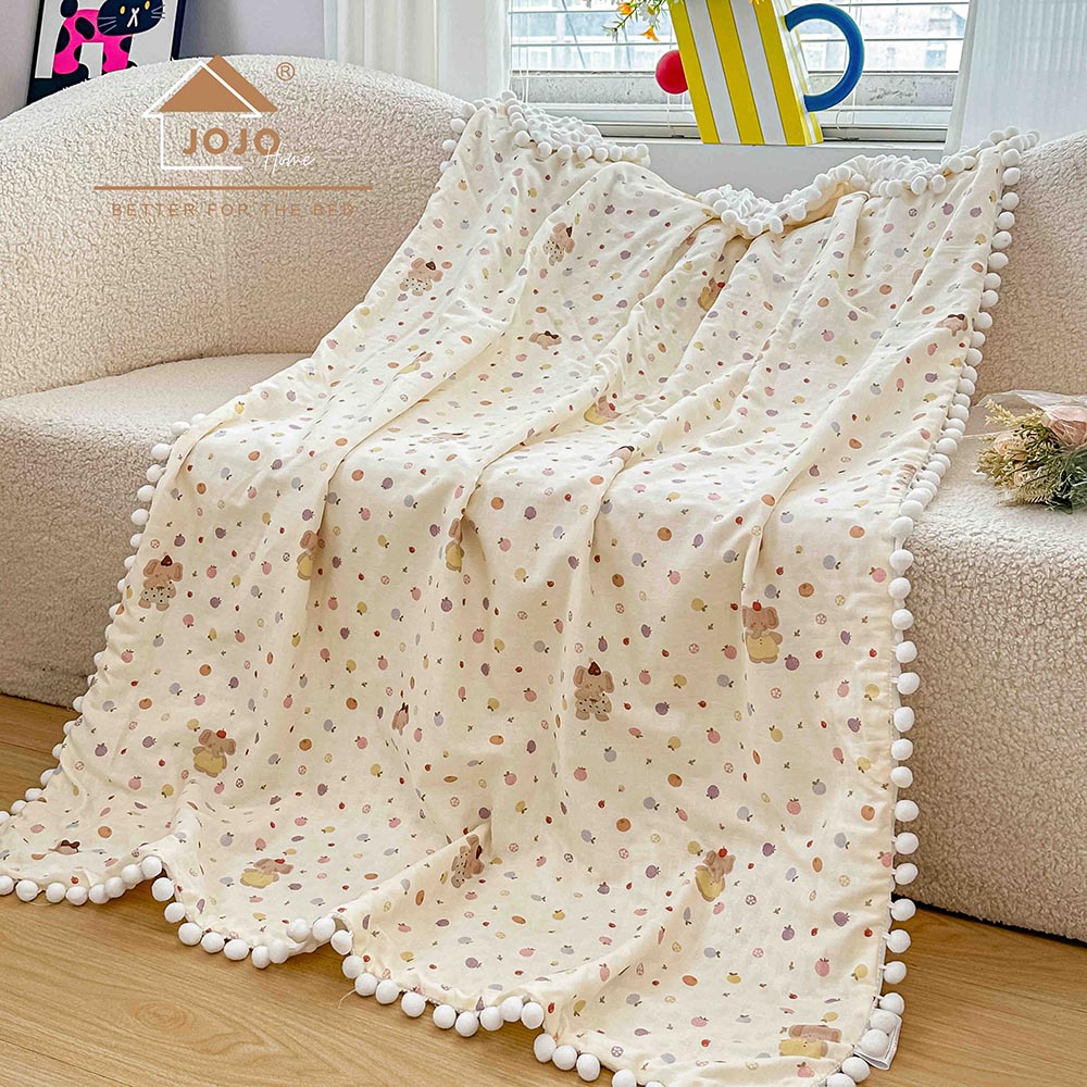 Păturică copii din bumbac 100% și Minky 3D, 100 x 150 cm – Crem, model cu Ursuleti 1 Păturică copii din bumbac 100% și Minky 3D, 100 x 150 cm – Crem, model cu Ursuleti