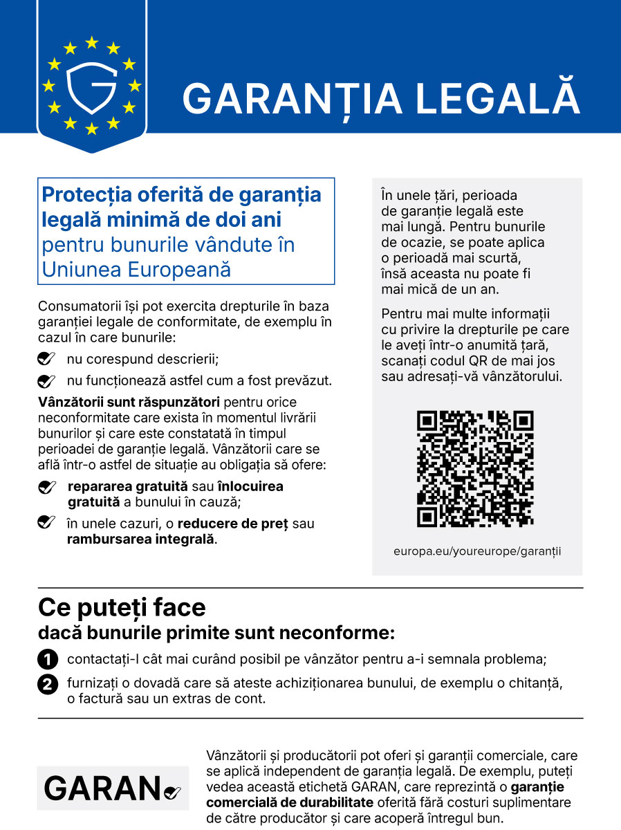 Drepturi privind Garantia legala